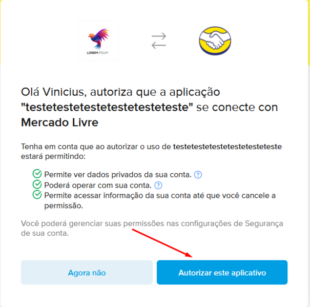 Arquivo:Autorização aplicação ML.png